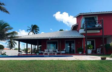 Casa  de praia pé na areia 